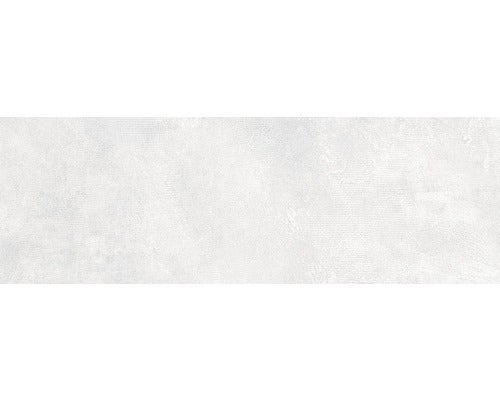 Steingut Wandfliese  Endless White 30x60cm rektifiziert