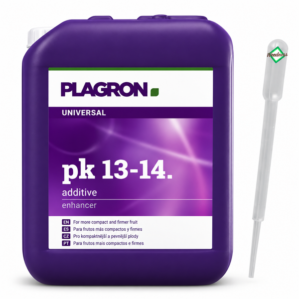 Plagron PK 13-14 Pflanzendünger im Kanister mit Dosierpipette für kompaktere Früchte