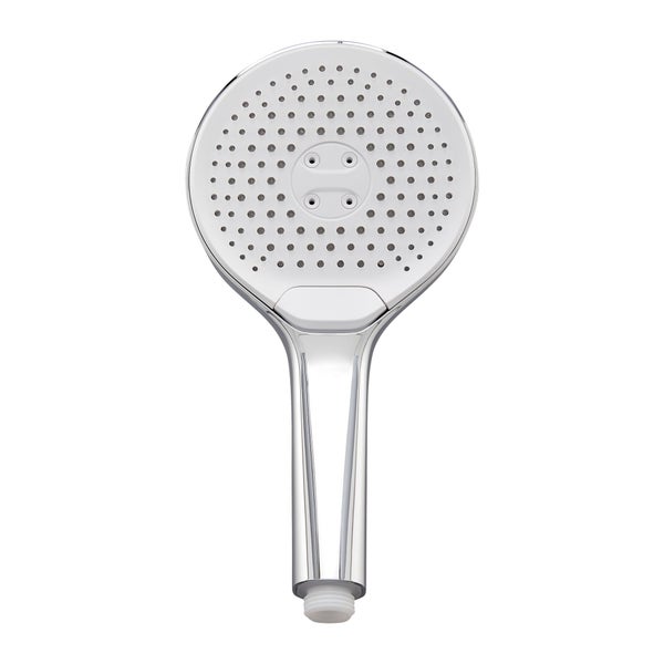 SCHÖNER WOHNEN-Kollektion Handbrause GLAIA, Chrom, wassersparender Duschkopf rund, Duschbrause mit 3 Strahlarten