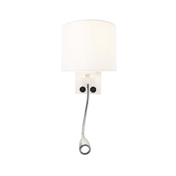 Wandleuchte mit Leselampe