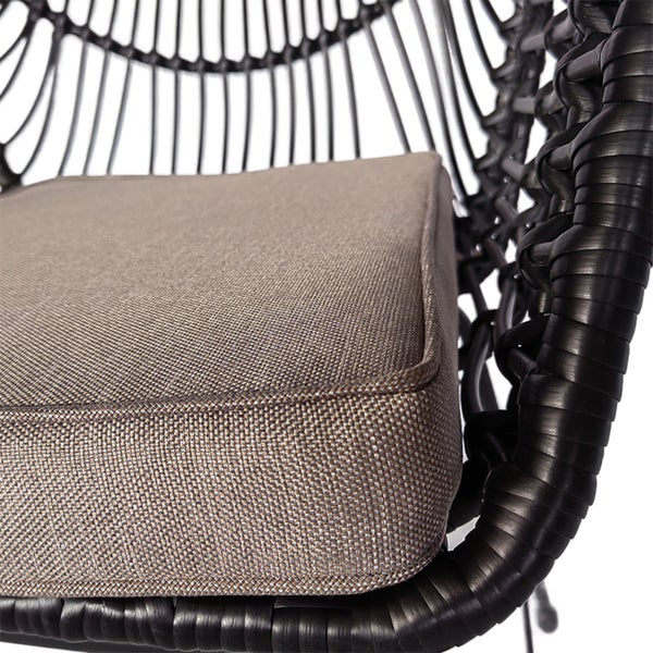 Home Deluxe Gartenstuhl inkl. Sitzkissen TARA - 63 x 60 x 82 cm wetterfest | Gartensessel, Terrassenstühle, Gartenstühle, Gartenmöbel