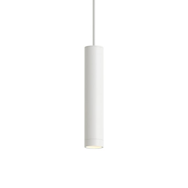 Zylindrische LED Pendelleuchte mit modernem Design zur Deckenmontage