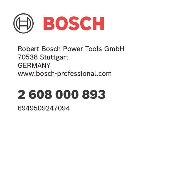 Bosch Rührkorb-Adapter - 2608000893