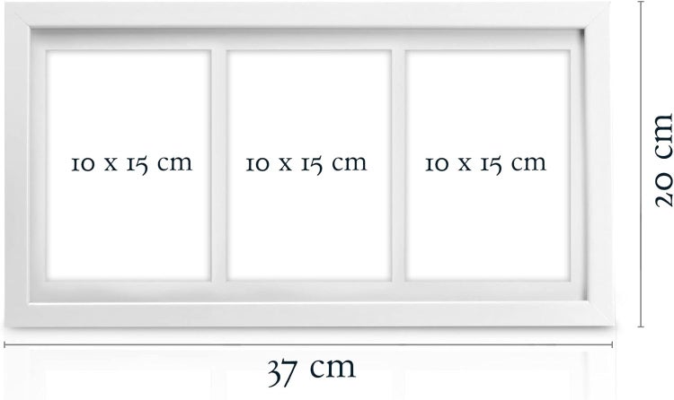 Bomoe Galeria Bilderrahmen Weiß (5tlg)