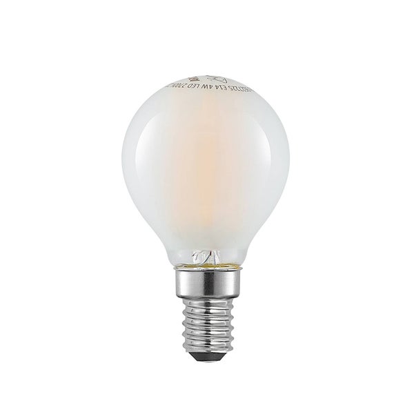 LED Leuchtmittel Tropfenform E14 4 Watt matt warmweiß