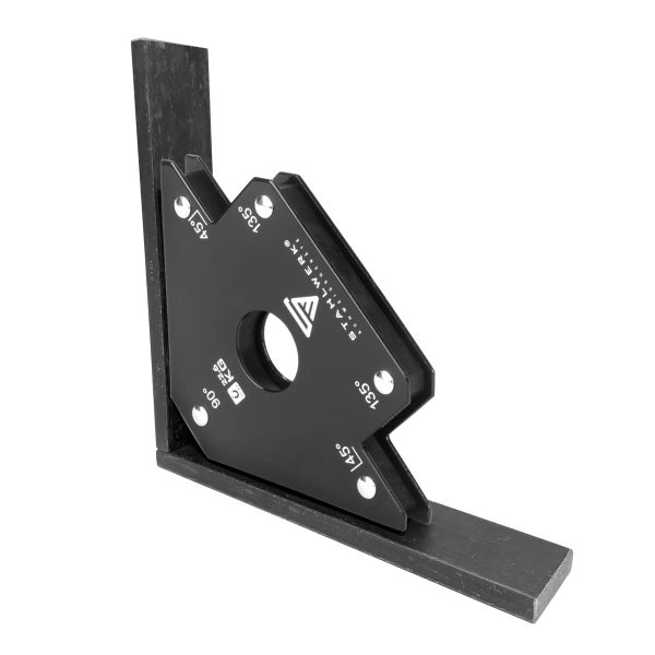 STAHLWERK Magnet-Schweißwinkel 4er Set 22,6 kg 50 lbs praktischer Schweißmagnet