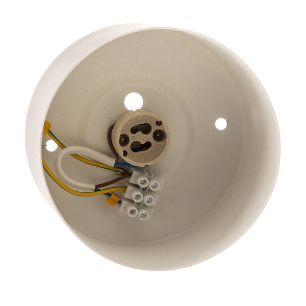 Euluna Strahler Chloe (Modern) in Weiß aus Metall (1 flammig, GU10) - Deckenleuchte Deckenspot Spot Lampe Deckenlamoe Wohnzimmerleuchte