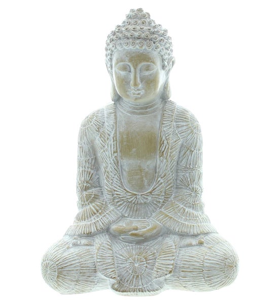 FRANK FLECHTWAREN | Buddha Ruhe, POLYRESIN, 22,5 x 6 x 21,5 cm