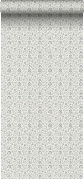 Tapetenrolle mit floralem Muster