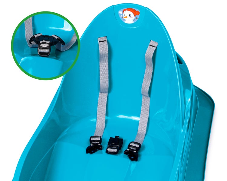 Ondis24 Bob Kinderschlitten mit Lehne, Schlitten