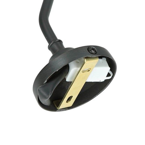 Innenansicht einer Deckenleuchte mit Befestigungselementen