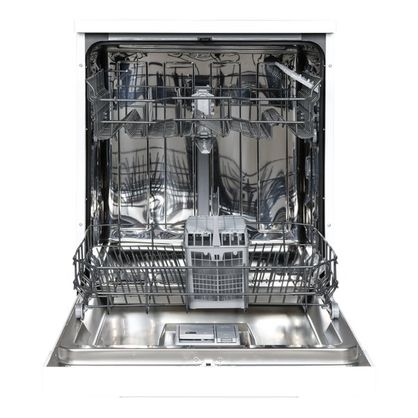 Telefunken Freistehender Geschirrspüler Spülmaschine 60 cm 13 Maßgedecke 8 Programme inkl. Besteckkorb S6013E1W