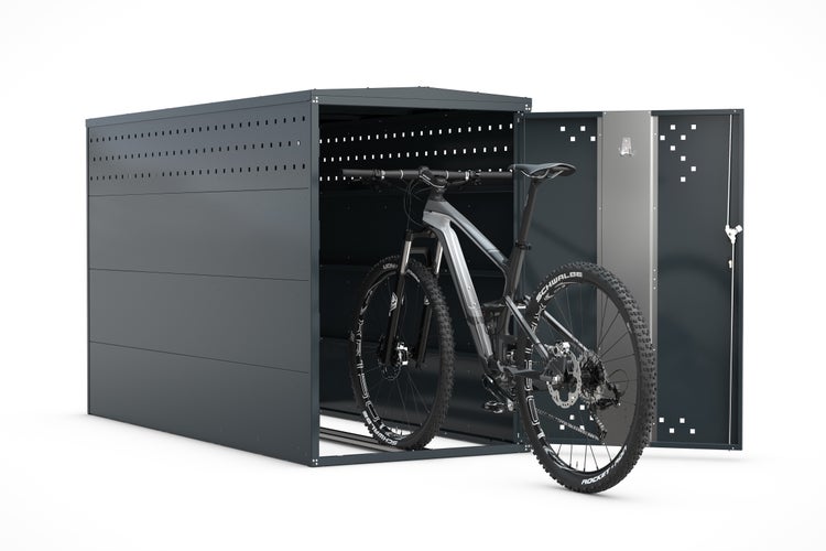 Fahrradgarage BikeBox 1 Giebeldach