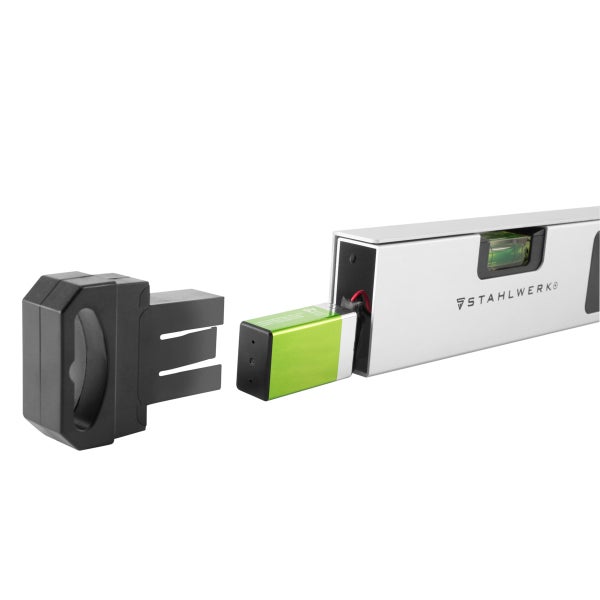Digitaler Winkelmesser DW-45 ST  Aluminium Messbereich von 0-230 Grad