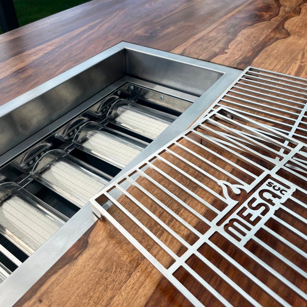 Mesa Dos Grilltisch in Walnuss 110cm x 220cm