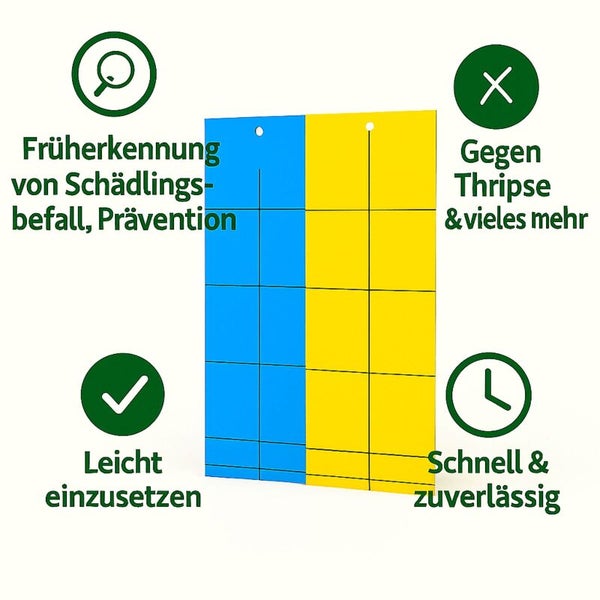 Leimfalle zur Schädlingsbekämpfung für den Garten