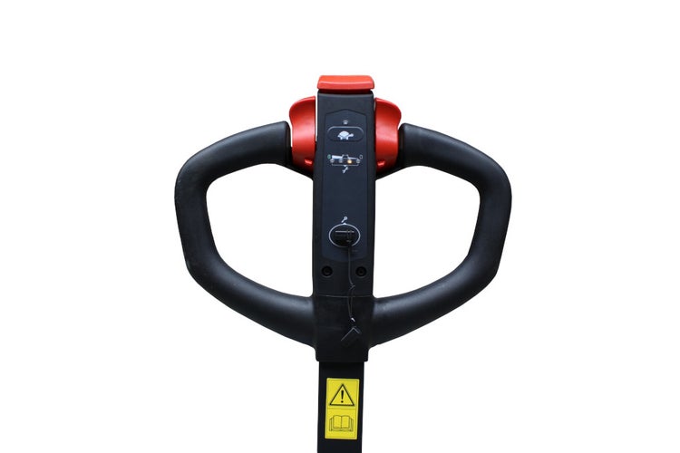 Elektro-Niederhubwagen HanSelifter E-LI-FLOW mit einer Tragfähigkeit von 1,5 Tonnen.