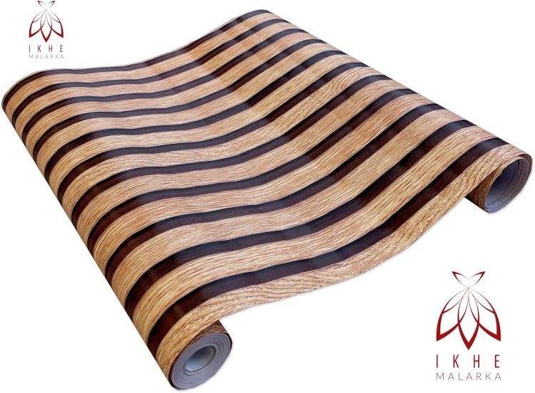 I K H E MALARKA 4,5m² Selbstklebende Tapeten PVC Folie Tapete Klebefolie Aufkleber (1 x Rolle hat 0,8mm Stärke - Breite 45cm - Lange 10m) (HY9604)