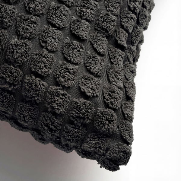 Dekokissen mit Noppenstruktur