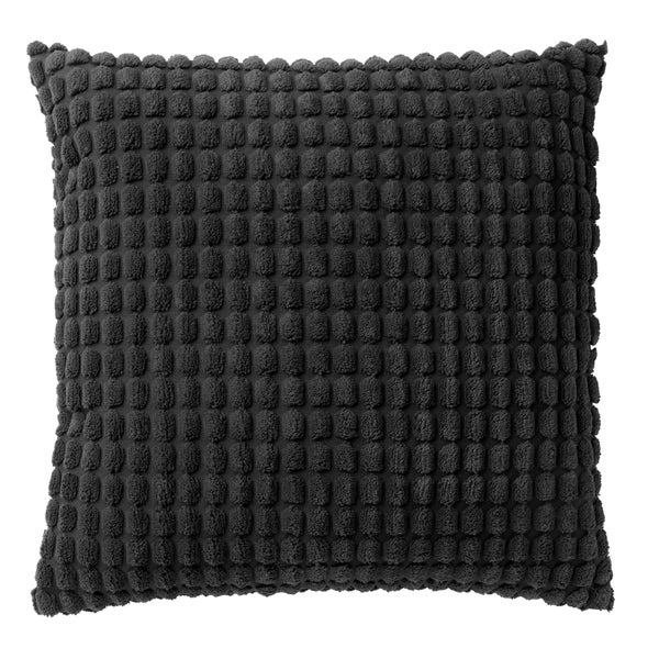 Rome Kissenbezug - Unifarben 45x45 cm, Schwarz