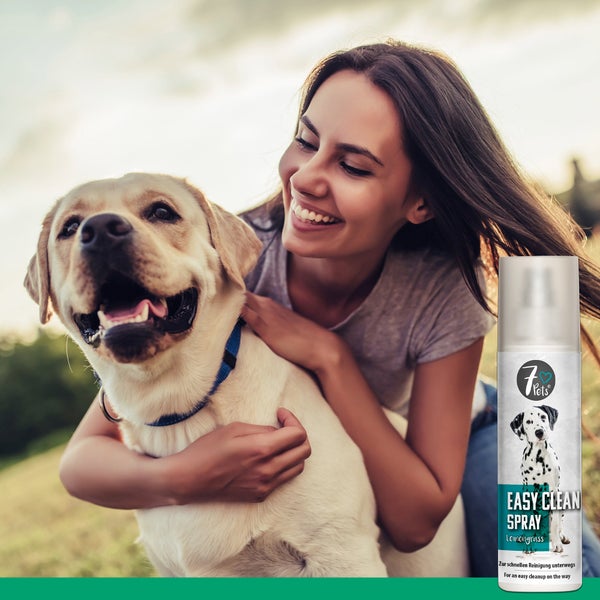 Easy Clean Spray – Reinigungsspray für Hunde unterwegs – Schnell wirksam gegen Schmutz & Gerüche – Ideal für Pfotenreinigung nach Spaziergängen – Praktisch & erfrischend – 200 ml