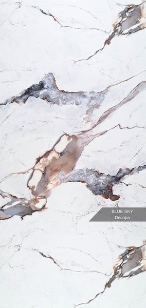 Dekorplatte mit Marmoroptik