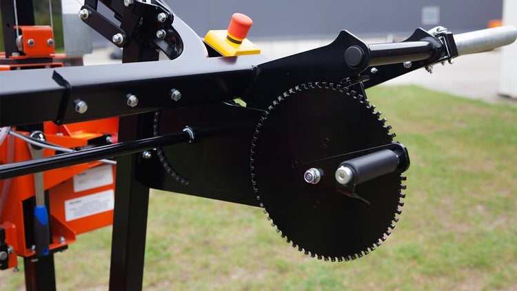 Wood-Mizer LX50SUPER - Sägewerk mit 5,5 kW Elektromotor - 3,8m Schnittlänge - verlängerbar