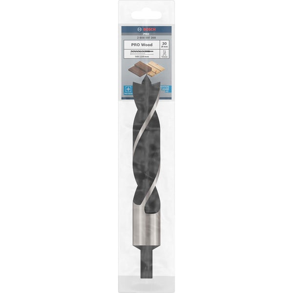 BOSCH PRO Holzbohrer, 30 Millimeter Durchmesser