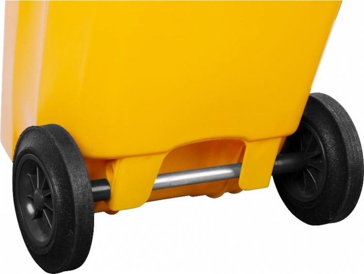 PROREGAL Mülltonne Mgb 120 Liter HDPE-Kunststoff Gelb