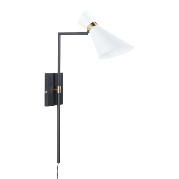 Wandleuchte mit Kegelform