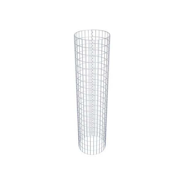 Gabionensäule Durchmesser 47 cm, MW 5 x 10 cm rund - Höhe: 2,00 m