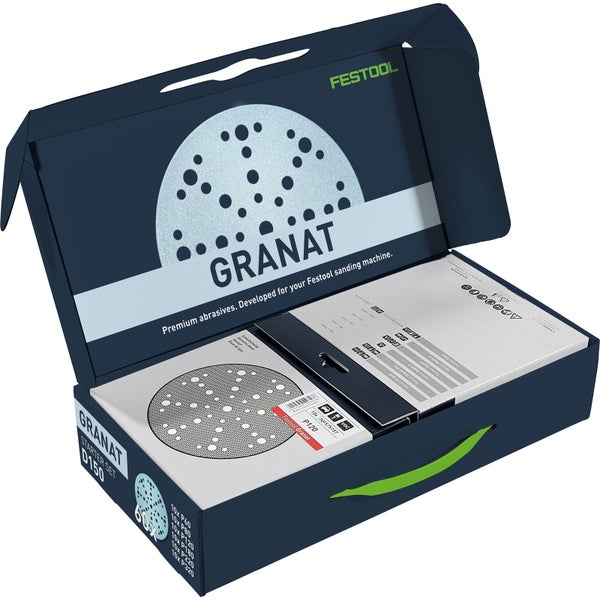 Festool Schleifscheibe STF D150/48 GR-Set Granat - 578166