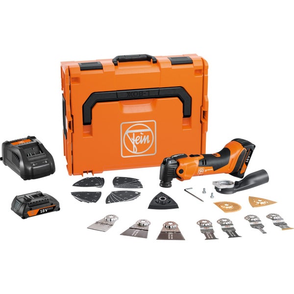 Fein Multimaster 500 Akku-Oszillierer Set mit Zubehör und L-Box
