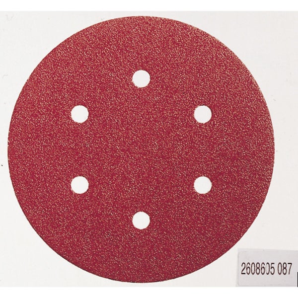 Bosch 5x Schleifblatt C430 Expert for Wood 6 Löcher Klett 150 mm K180 - 2608605721