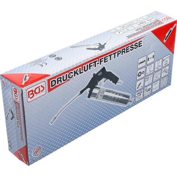 BGS Technic Druckluft-Fettpresse im Karton