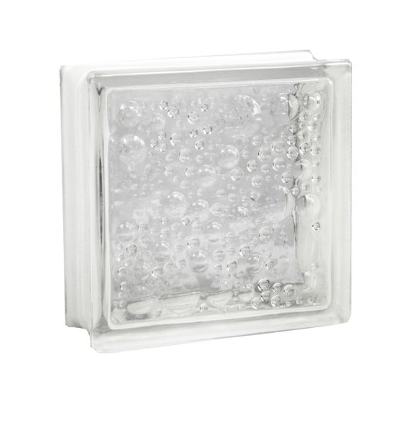 Basic Glasbaustein Savona klar 19 x 19 x 8 cm - 6 Stück