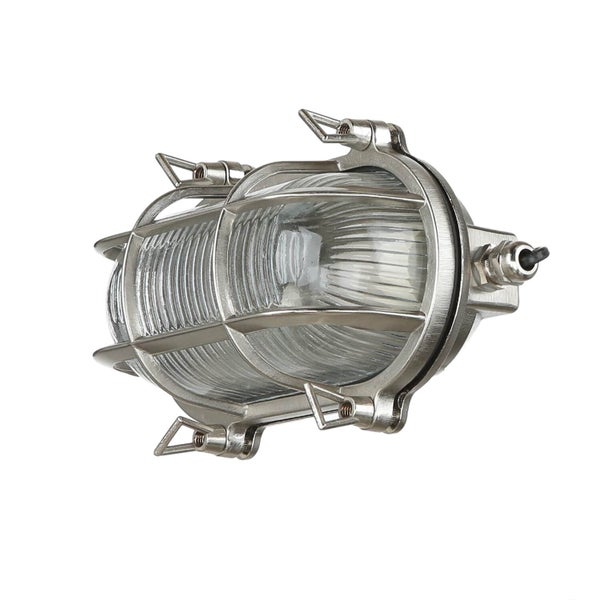 Maritime Wandleuchte mit Schutzkorb