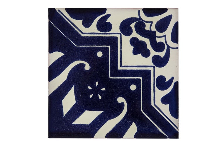 Dekorative Fliese mit geometrischem Muster