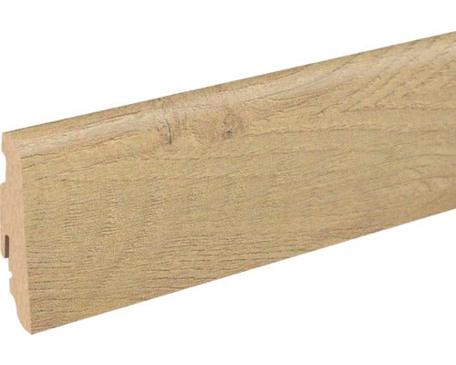 Sockelleiste FU060L1 MDF Eiche wild foliert 19x58x2400mm