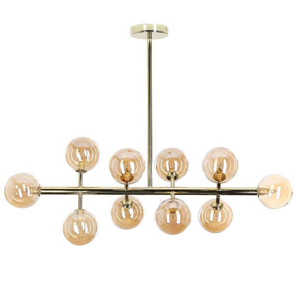 Hängeleuchte RAMIS Metall Gold