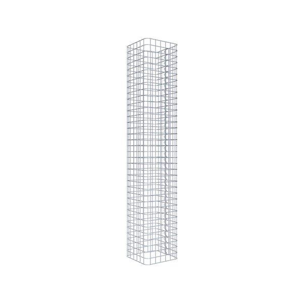 Gabionensäule 32 x 32 cm MW 5 x 5 cm eckig - Höhe: 1,80 m