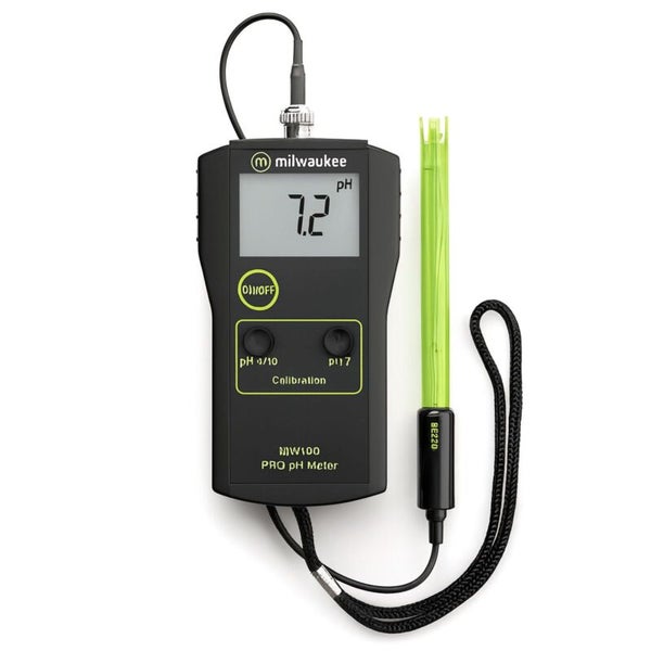 Milwaukee pH-Messgerät mit Elektrode zur pH-Wert-Messung