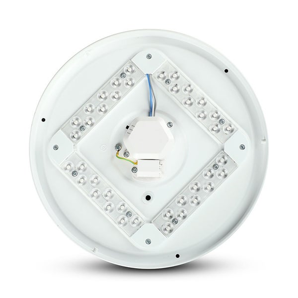 V-TAC VT-8412-M - 3IN1 LED-Kuppelleuchten rund - Farbwechselschalter - IP20 - Weiß - 12W - 720