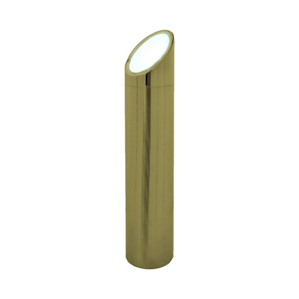 Schanksäule, Bierzapfsäule 2-leitig, Modell Tower, Elegante & Hochwertige für Bars & Restaurants, TIN-Goldfarben, Ø 114mm