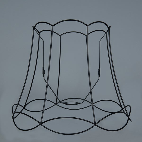 Metall Lampenschirm schwarz 45/36 - Granny Frame