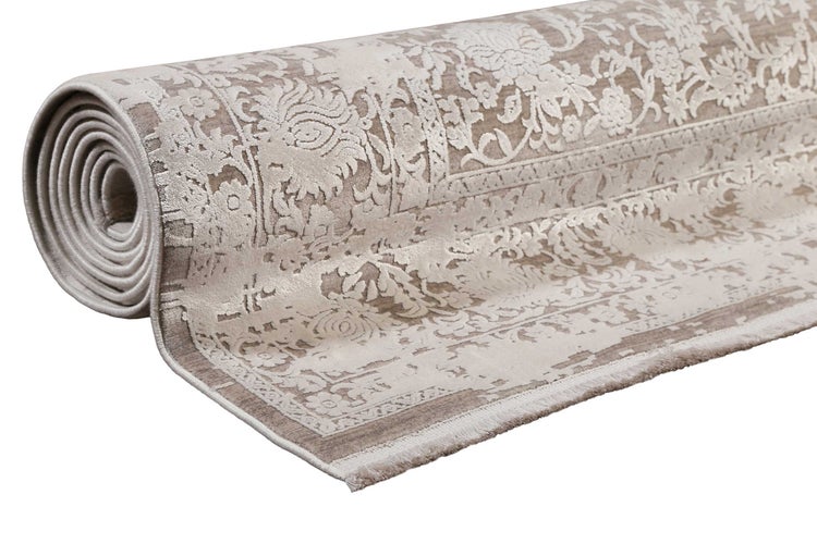 Esprit Teppich Weiß Grau Vintage Florida 80x150 cm