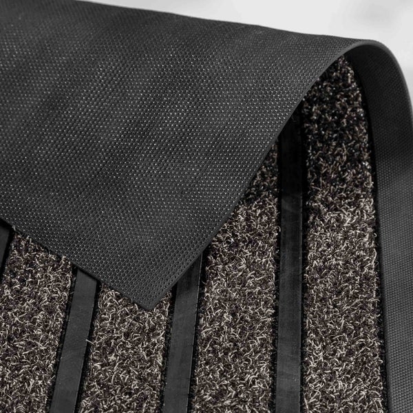 Fußmatte mit Gummi und textilem Oberflächenmaterial