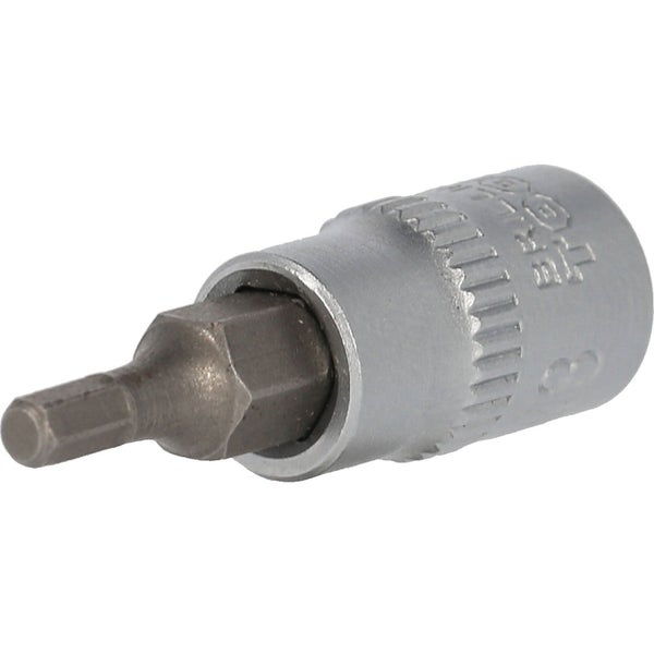 BRILLIANT TOOLS 1/4 Innensechskant Bit-Stecknuss 3 mm - BT020820