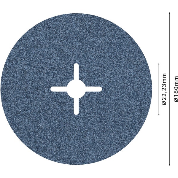 Schleifscheibe, Durchmesser 180 mm