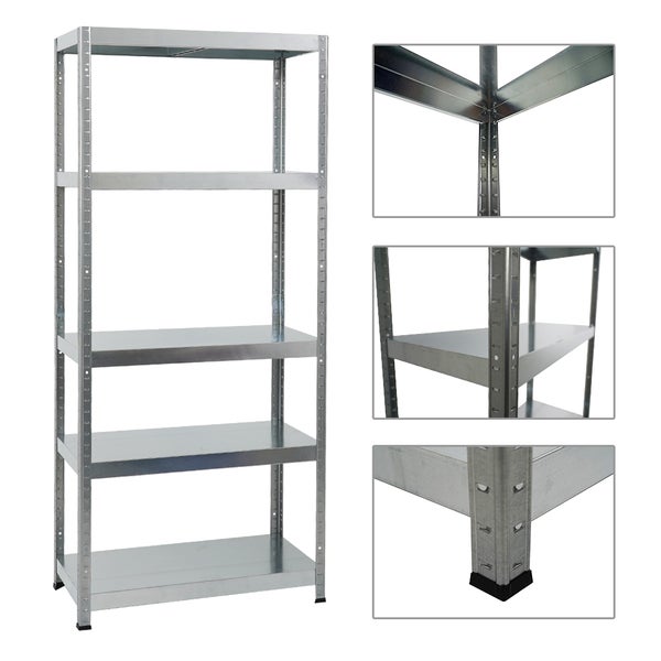PROREGAL Mega Deal 3x Schwerlastregal Steel Eagle HxBxT 180 x 80 x 40 cm Fachlast 130 kg Verzinkt